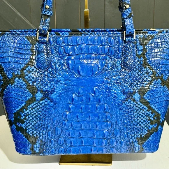 Brahmin Medium Asher in Blue Viper - Picture 3 of 10